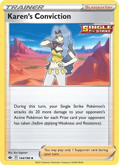 Karen's Conviction - 144/198 - Reverse Holofoil by The Archive Stop on MYNTED