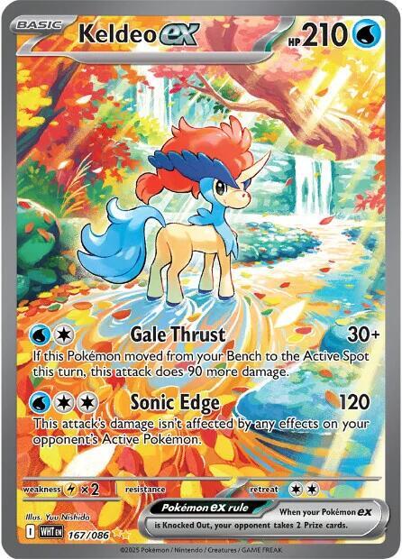 Keldeo ex - 167/086 - SV: White Flare (WHT) by SAFAQATI on MYNTED