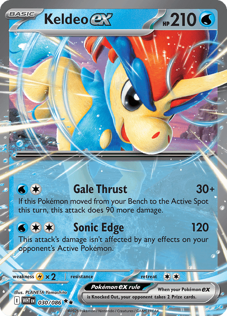 keldeo ex white flare 030/086 by ISB Collector on MYNTED