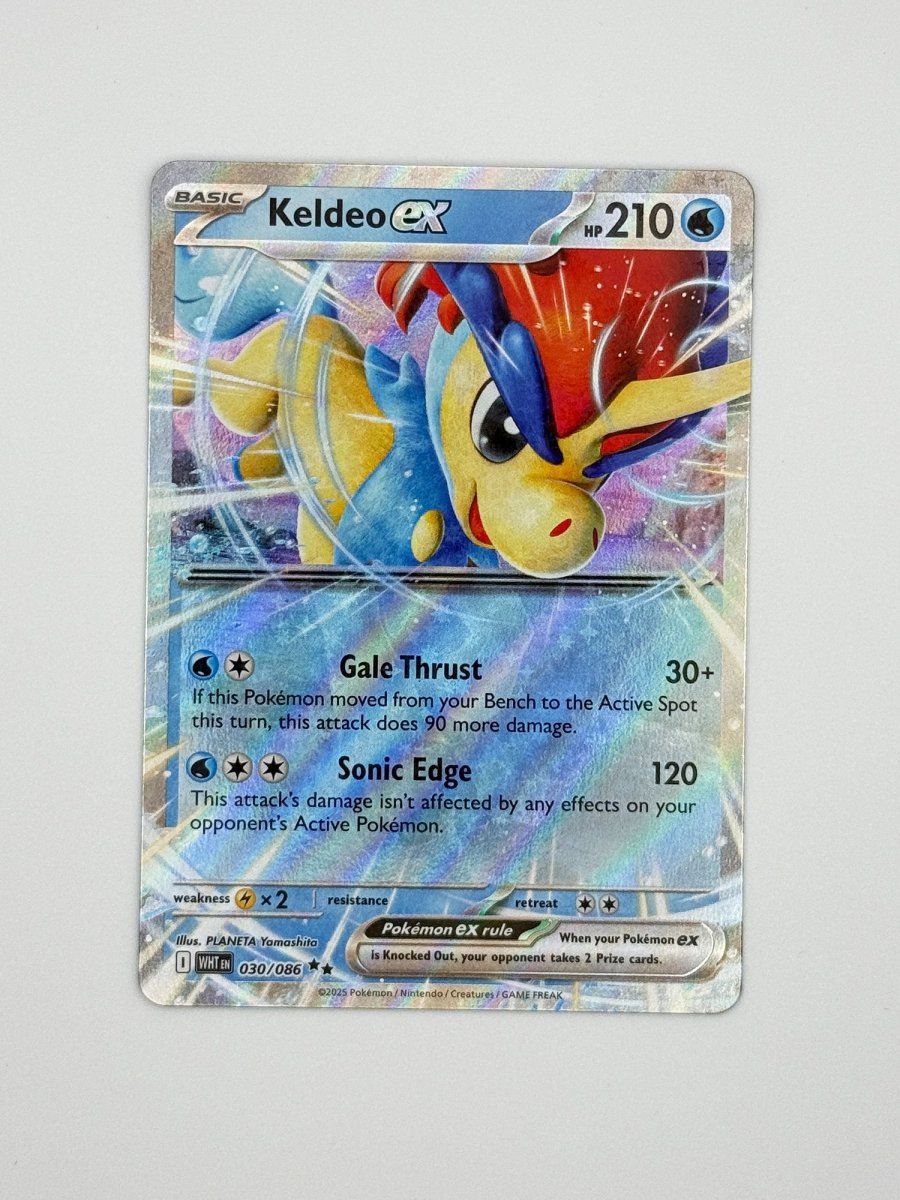 Keldeo ex · White Flare (WHT) 030 by PokeMarsi on MYNTED