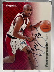 Kenny Smith 1996 - 97 Skybox Premium Autographics Blank Ink (on card) by Rip and Collect on MYNTED