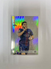 Khvicha Kvaratskhelia Silenced - PSG - 25-26 Topps Chrome UEFA Club Competitions by Card Market Ahuy on MYNTED