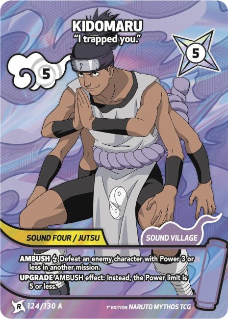 KIDOMARU 124/130 - R Alt Art - Naruto Mythos by Shaibz TCG on MYNTED