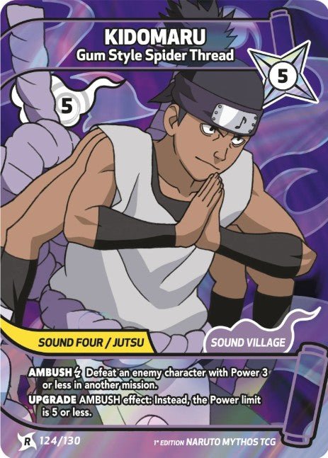 KIDOMARU 124/130 - R - Naruto Mythos by Shaibz TCG on MYNTED
