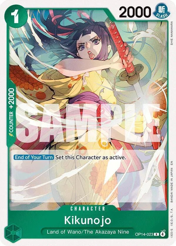 Kikunojo - OP14-023 (The Azure Sea's Seven) by OP Strike TCG on MYNTED