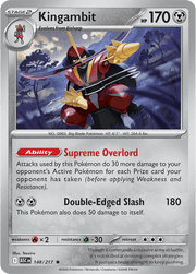 Kingambit 148/217 (Ascended Heroes) by PokéPW on MYNTED
