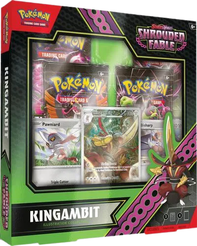 Kingambit Illustration Collection - Shrouded Fable by Marnie’s TCG on MYNTED