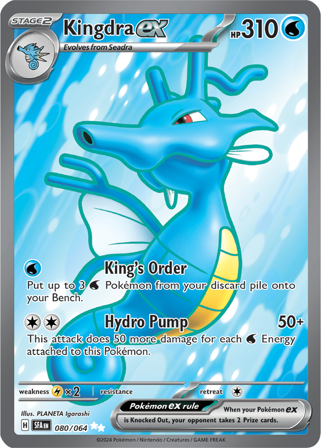 Kingdra ex by Shaibz TCG on MYNTED