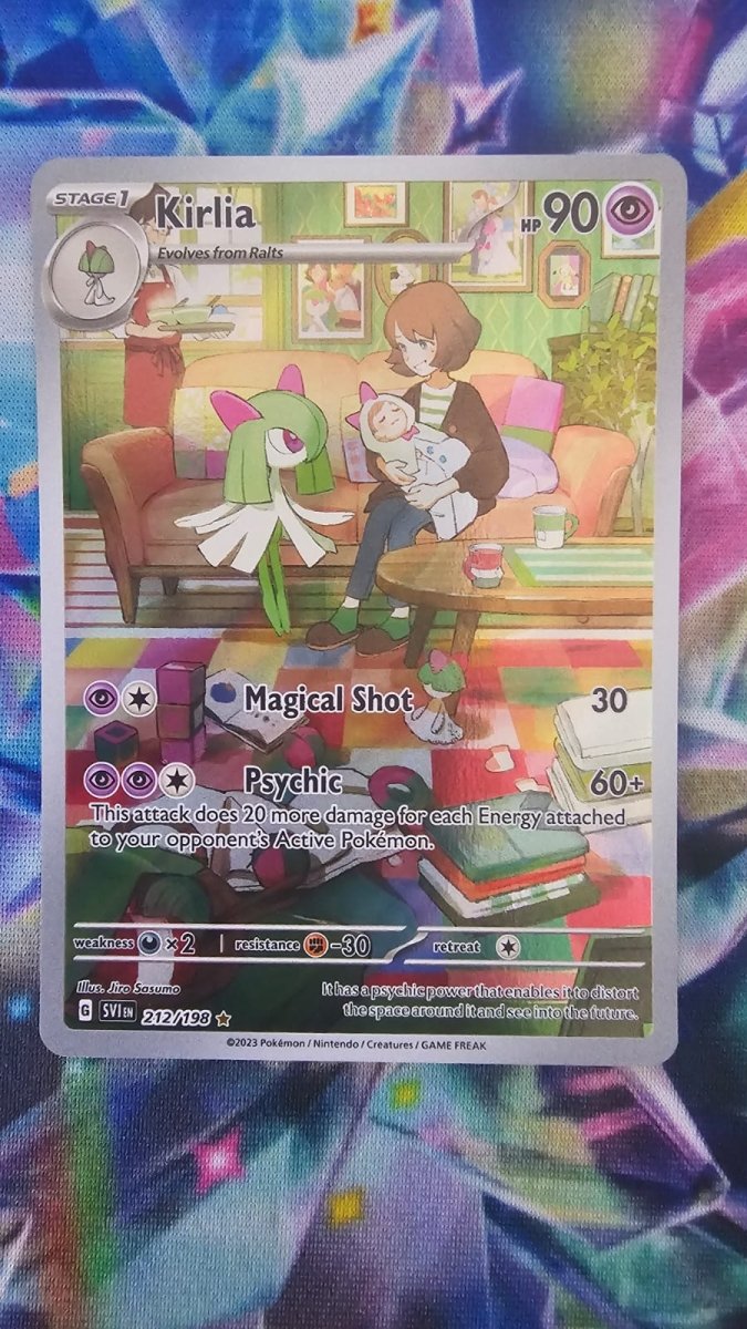 Kirlia 212/198 - Scarlet & Violet Base Set - Illustration Rare by Light Collectibles on MYNTED