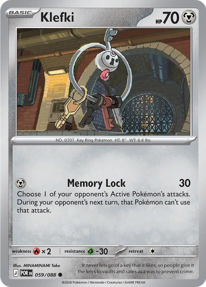 Klefki Perfect Order Common • 059/088 Normal by Pokezero on MYNTED