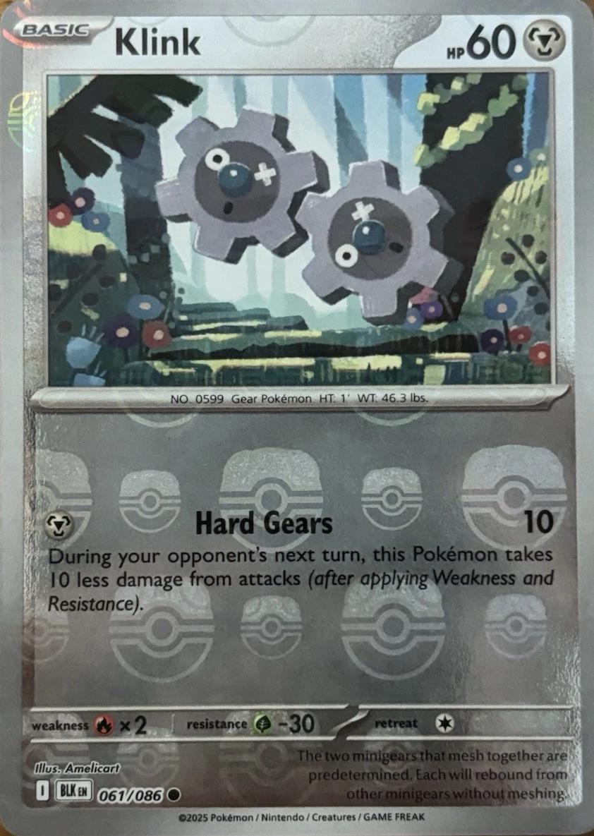 Klink (Master Ball) 061 - Black Bolt (BLK) by SAFAQATI on MYNTED