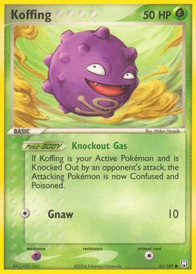Koffing EX Team Rocket Returns Common • 61 Normal by Marnie’s TCG on MYNTED