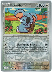 Komala [Reverse Holo] 129 Pokemon Journey Together by Moe‘s Vault on MYNTED