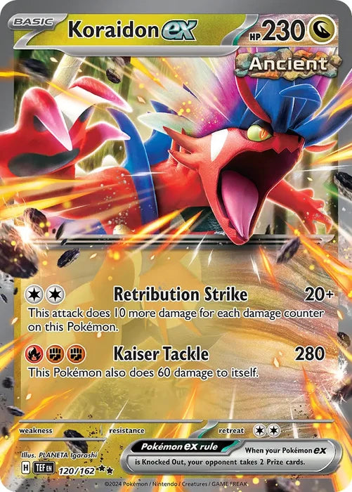 koraidon ex temporal forces 120/162 by ISB Collector on MYNTED