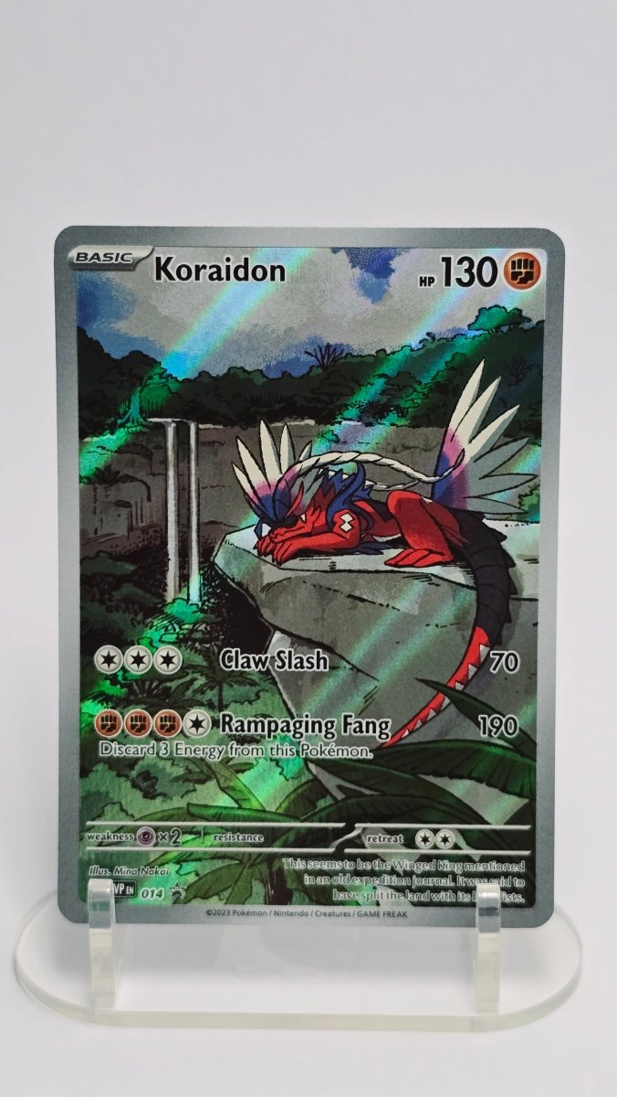 Koraidon - Scarlet & Violet Promo - Promo 014 - English by MechaKai Collectibles on MYNTED