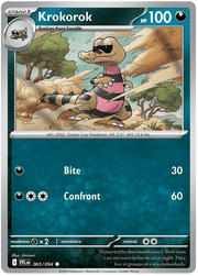 Krokorok 065/094 Common | Mega Evolution – Phantasmal Flames by Worth the XP on MYNTED