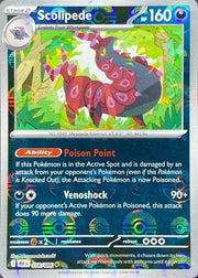 scolipede black bolt pokeball pattern 056/086