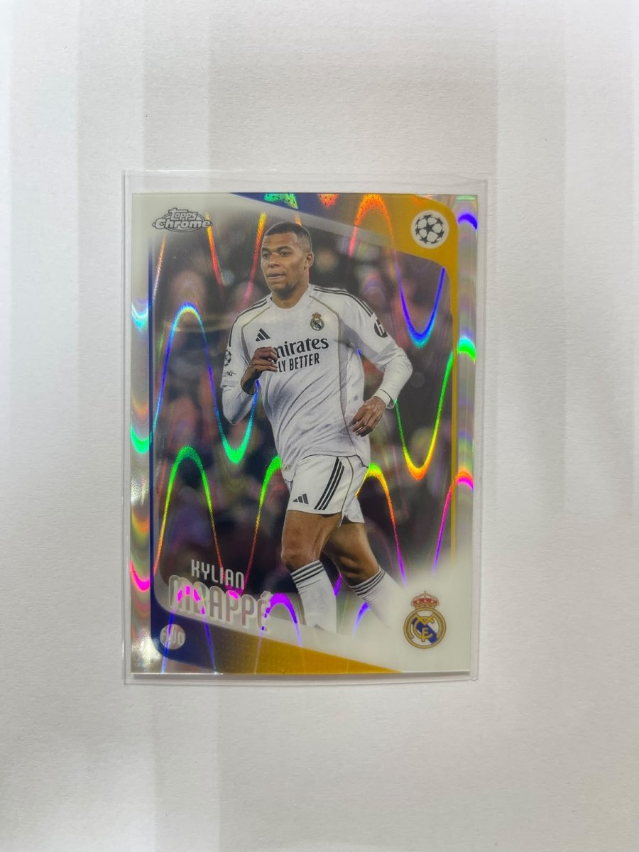 Kylian Mbappe - 25-26 Topps Chrome UCC - Ray Wave Refractor by Card Market Ahuy on MYNTED