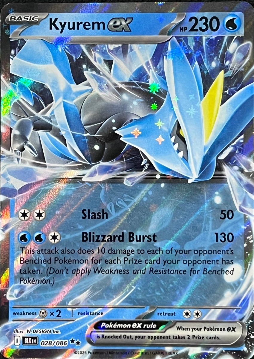 kyurem ex black bolt 028/086 by ISB Collector on MYNTED