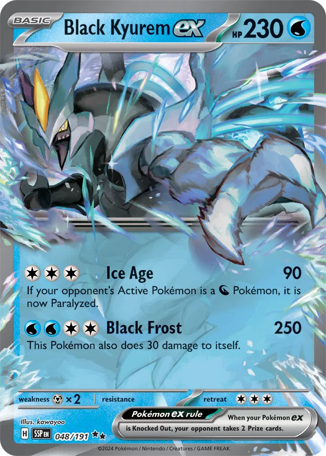 Black Kyurem EX - 048/191