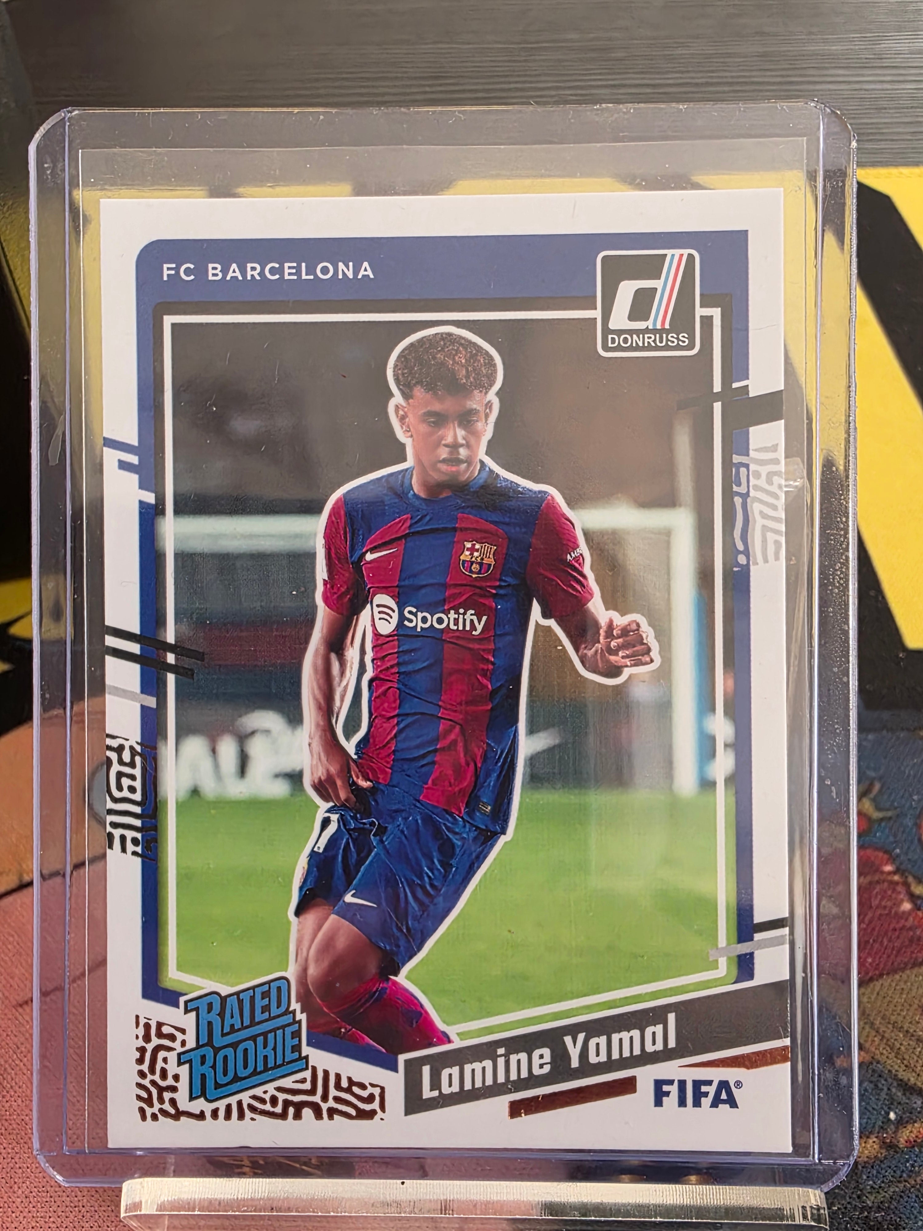 Lamine Yamal Rated Rookies Barcelona 177 - Donruss Soccer 2023-24