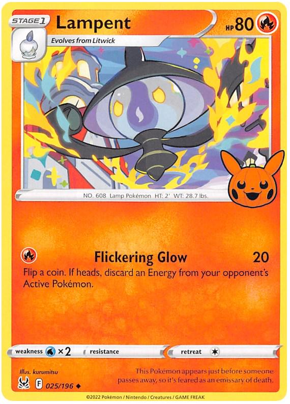Lampent 25 Pokemon Trick or Trade 2023 by Moe‘s Vault on MYNTED