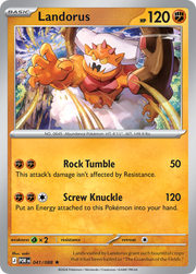 Landorus (Holofoil) Perfect Order Rare 041/088 by PokeSource on MYNTED