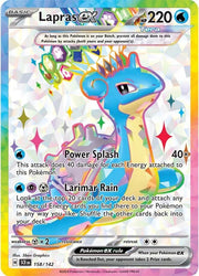 Lapras ex 158/142 Stellar Crown Ultra Rare Full Art by Depoga Arts on MYNTED