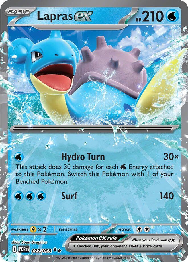 Lapras ex - ME03: Perfect Order (ME03) by TCGDON on MYNTED