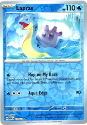 Lapras SV: 151 Uncommon • 131/165 Reverse Holofoil by Shark Pop Culture on MYNTED