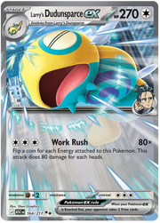 Larry's Dudunsparce ex 164/217 Double Rare | Mega Evolution – Ascended Heroes by Worth the XP on MYNTED