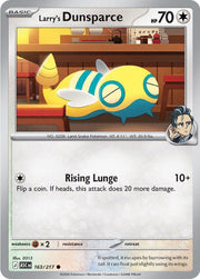 Larry's Dunsparce - ME: Ascended Heroes (ASC) by TCGDON on MYNTED