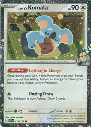 Larry's Komala - 175/217 - Holofoil (Cosmos Holo) by The Archive Stop on MYNTED