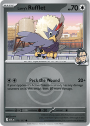 Larry's Rufflet - 173/217 - Reverse Holofoil - Poke Ball by The Archive Stop on MYNTED
