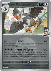 Larry's Staraptor - 170/217 - Reverse Holofoil (Poke Ball) by The Archive Stop on MYNTED
