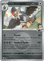 Larry's Staraptor (Poke Ball) Ascended Heroes Rare 170/217 Holofoil by Fabio’s Black Box on MYNTED