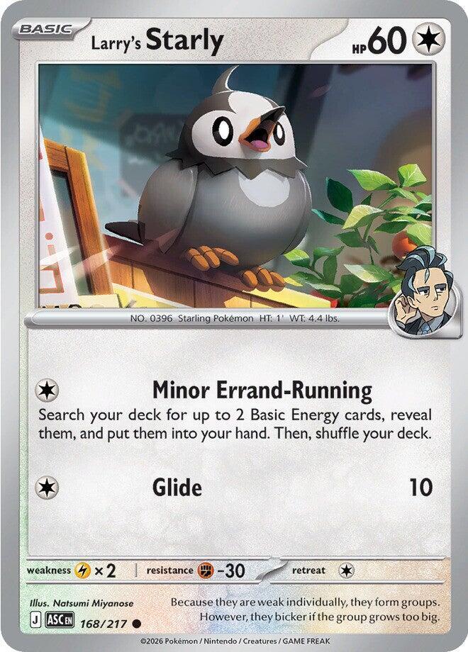 Larry's Starly - ME: Ascended Heroes (ASC) by TCGDON on MYNTED