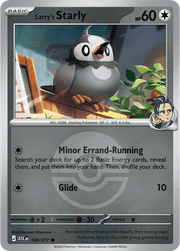 Larry's Starly (Poke Ball) 168/217 (Ascended Heroes) by Meeho Collectz on MYNTED