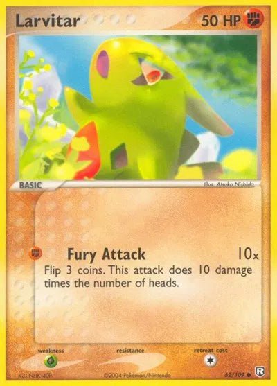 Larvitar (62) EX Team Rocket Returns Common • 62 Normal by Marnie’s TCG on MYNTED