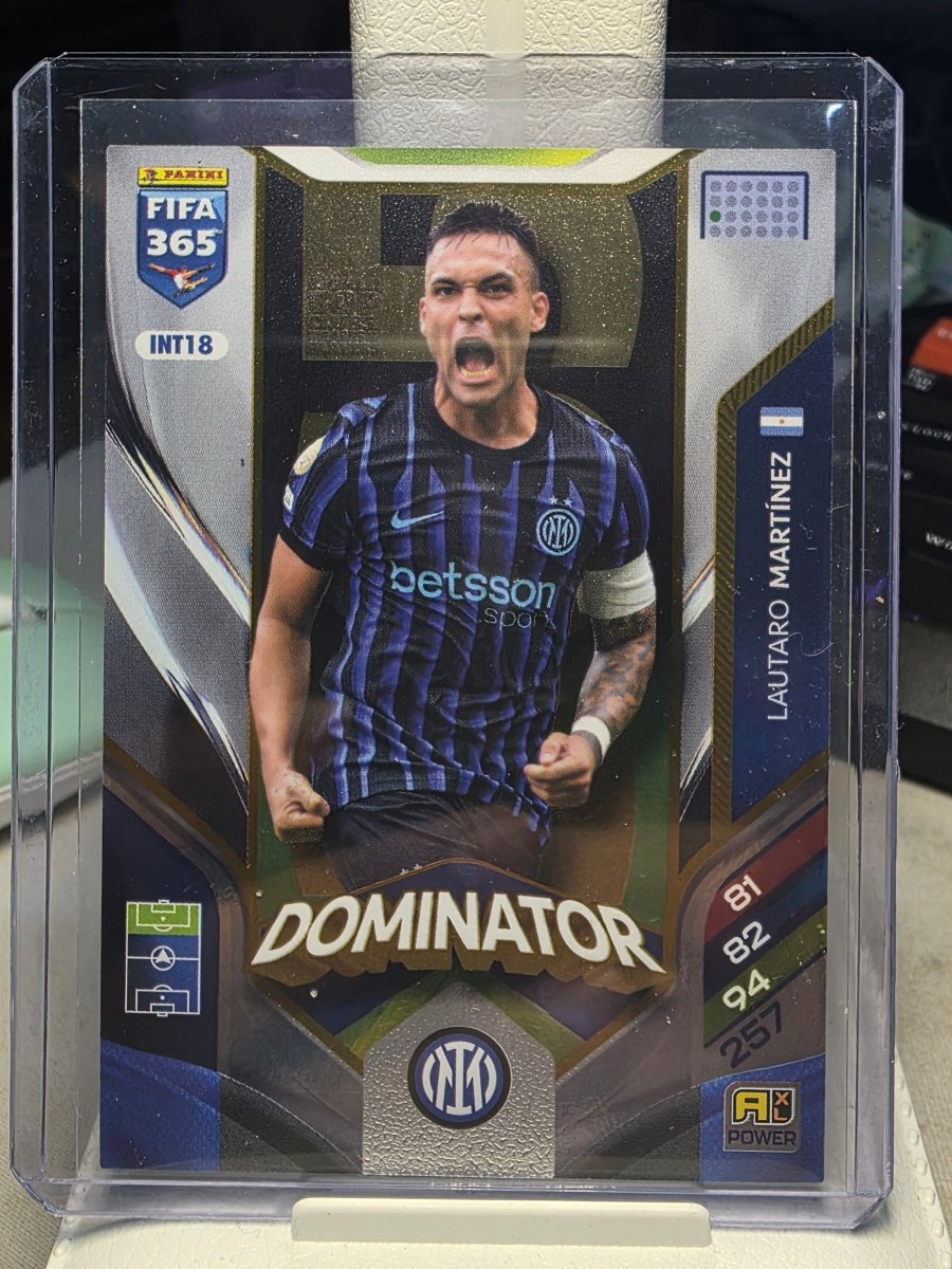 Lautaro Martínez Dominator Inter Milan INT18 - Panini Fifa 365 Adrenalyn XL 2026 by shad0wknightTCG on MYNTED