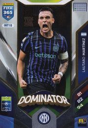 Lautaro Martínez Dominator Inter Milan INT18 - Panini Fifa 365 Adrenalyn XL 2026 by shad0wknightTCG on MYNTED