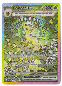 Leafeon Ex 144/131 - Prismatic Evolutions - Special Illustration Rare by Light Collectibles on MYNTED