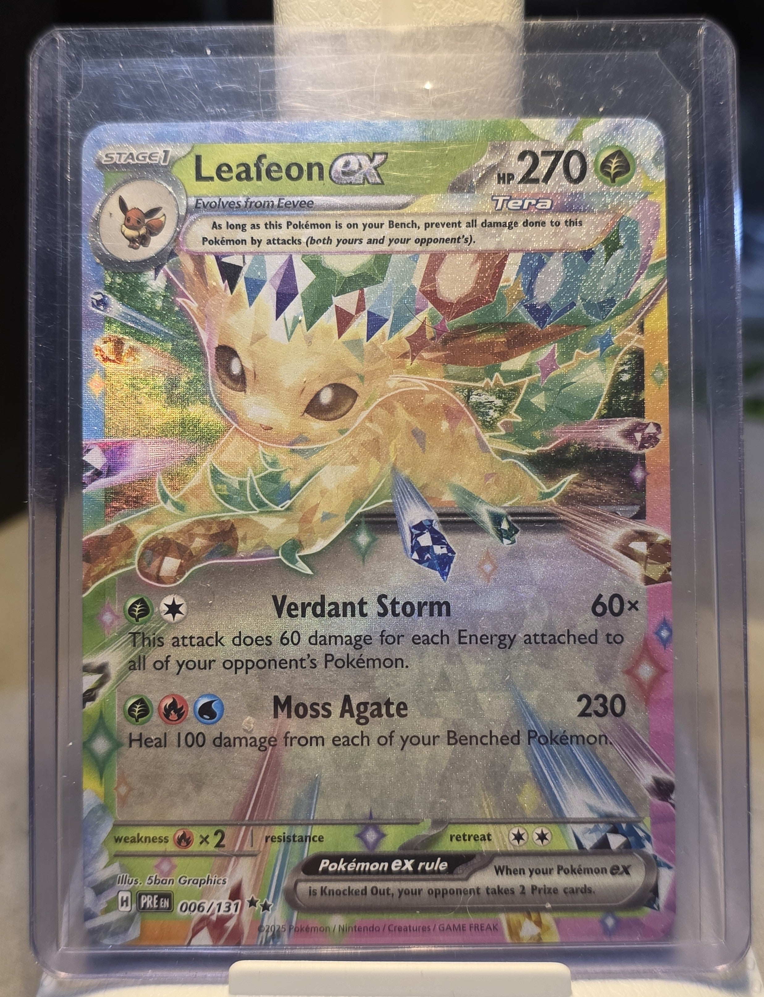 Leafeon ex 006/131 - Prismatic Evolution