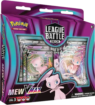 League Battle Deck [Mew VMAX] (Silver Tempest) by PokeMarsi on MYNTED