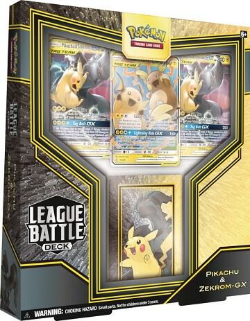 LEAGUE BATTLE DECK PIKACHU ZEKROM - GX by Poke Mania on MYNTED