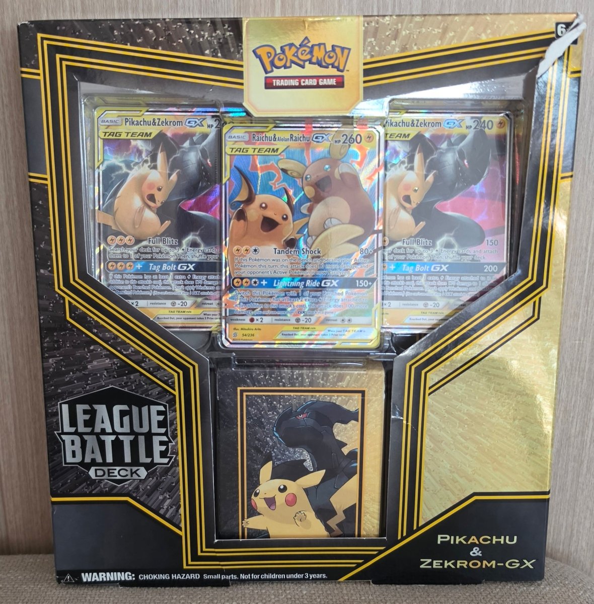 LEAGUE BATTLE DECK PIKACHU ZEKROM - GX by Poke Mania on MYNTED