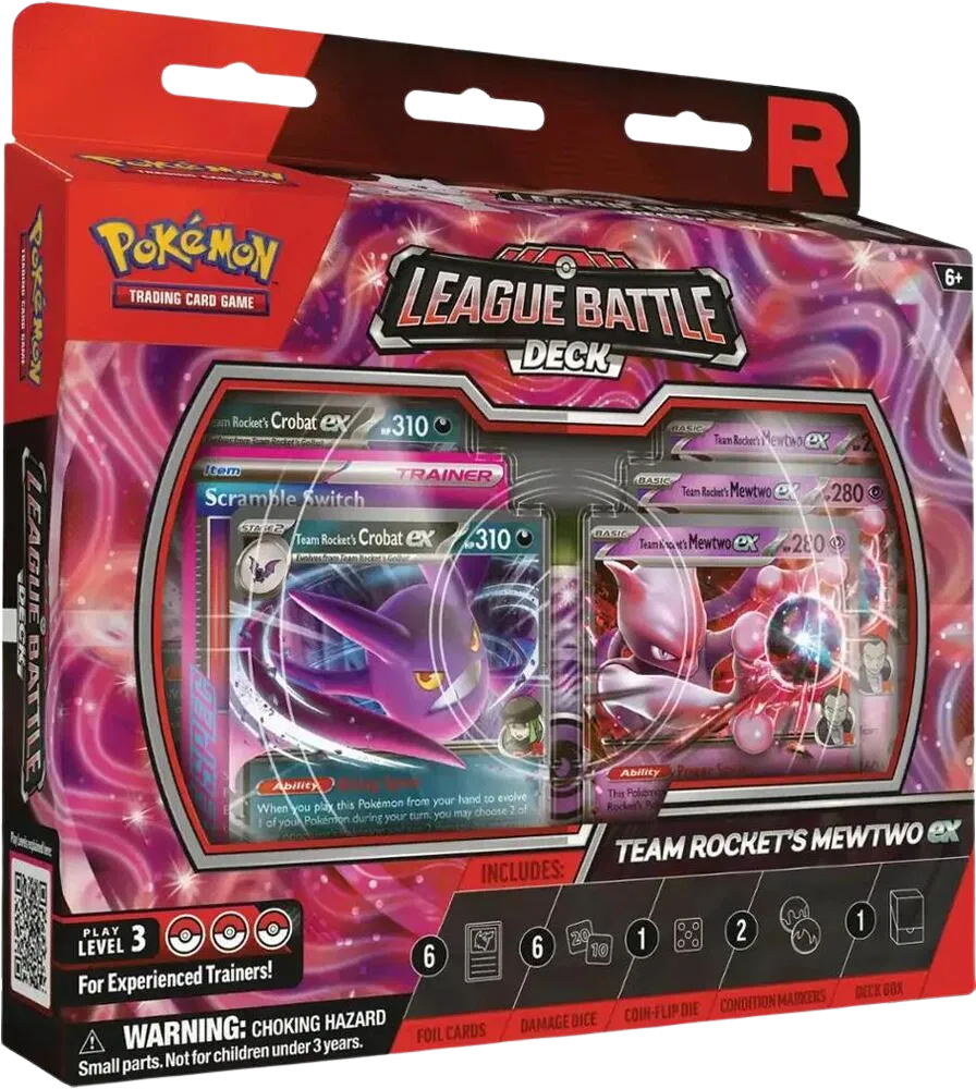 League Battle Deck [Team Rocket's Mewtwo ex] Miscellaneous Cards & Products Sealed by Marnie’s TCG on MYNTED