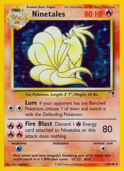 Legendary Collection Ninetales 17 - MP by PlayVault on MYNTED