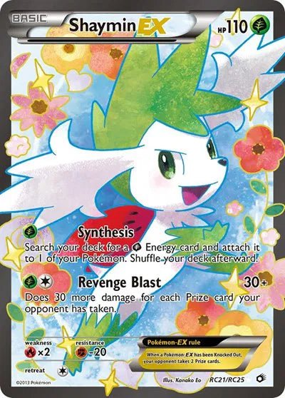 Legendary Treasure Radiant Collection Shaymin Ex RC21 - MP - HP by PlayVault on MYNTED