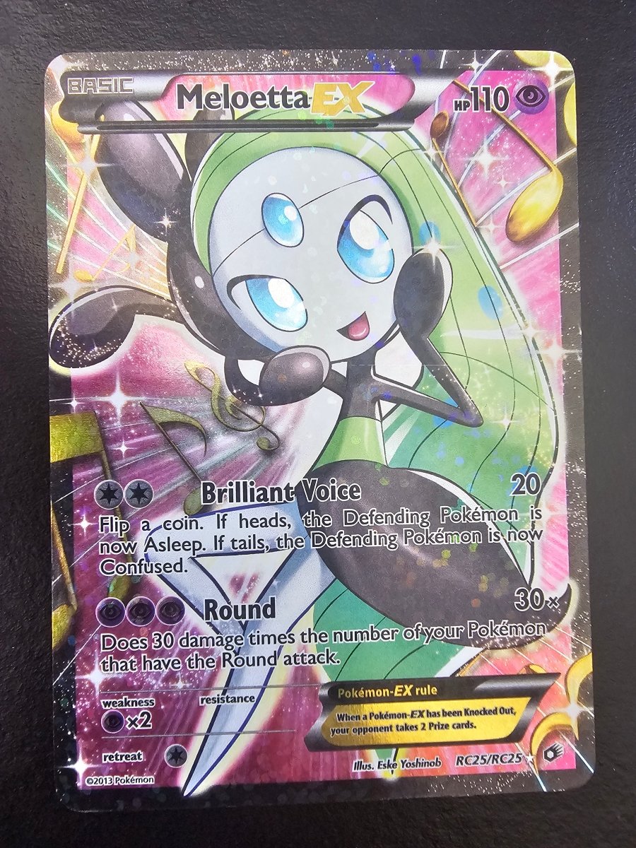 Legendary Treasures: Radiant Collection Meloetta Ex RC25 - MP by PlayVault on MYNTED